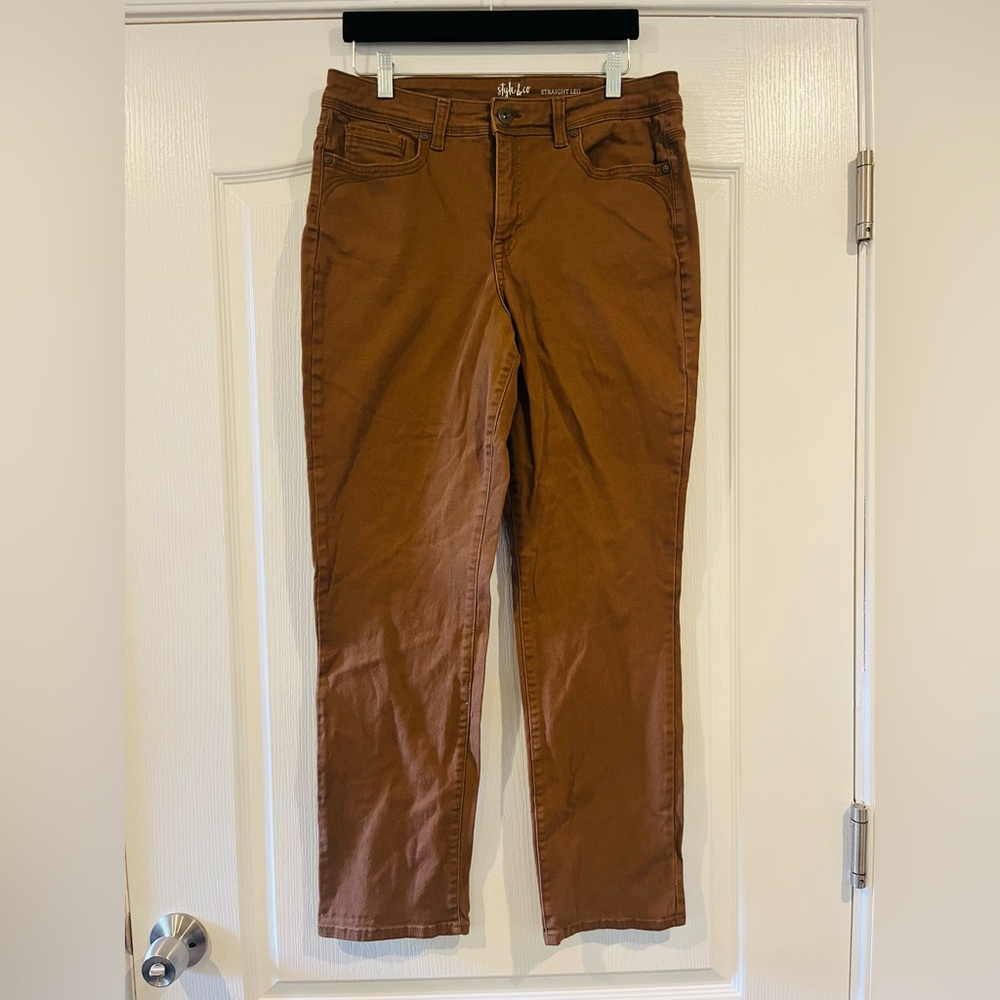 Style & Co Women’s Straight Leg Pants, Size 12